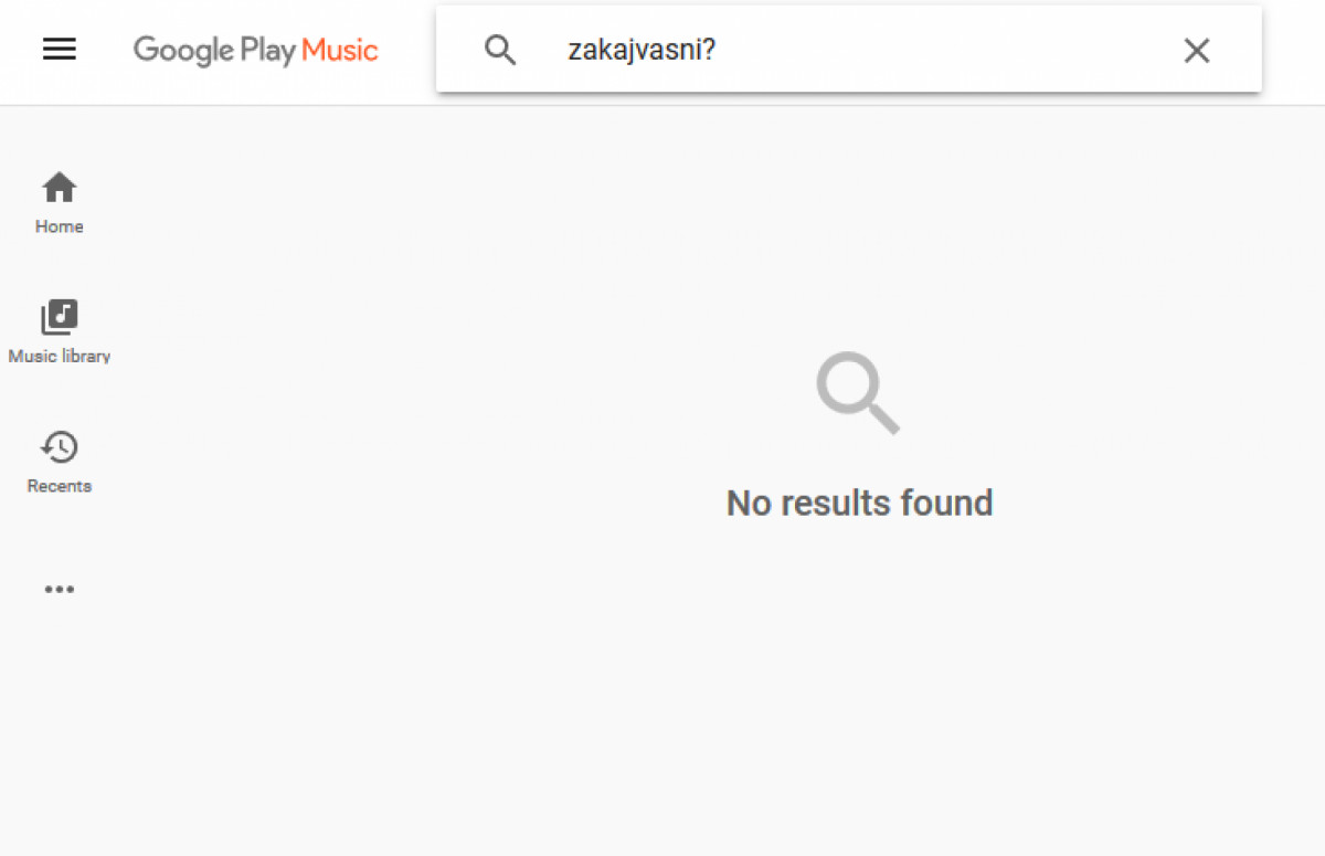 Ne izključujte Google Play Musica in YouTuba