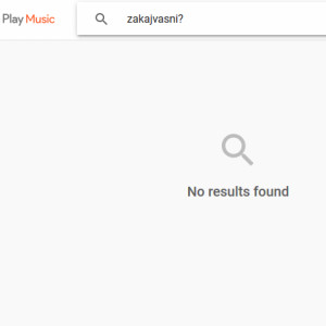 Ne izključujte Google Play Musica in YouTuba